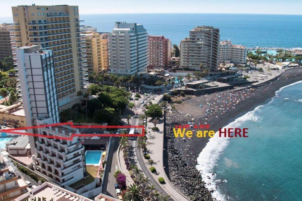 First Line Beach Apartment Πουέρτο Ντε Λα Κρουζ Εξωτερικό φωτογραφία
